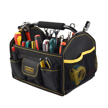 Oem Premium Hard Electricion Heavy Duty Open Tote Car Wash Tool Bag