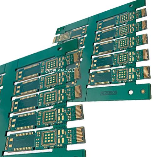 Double Layer HDI PCB with ENIG Plating for Small Batch Assembly