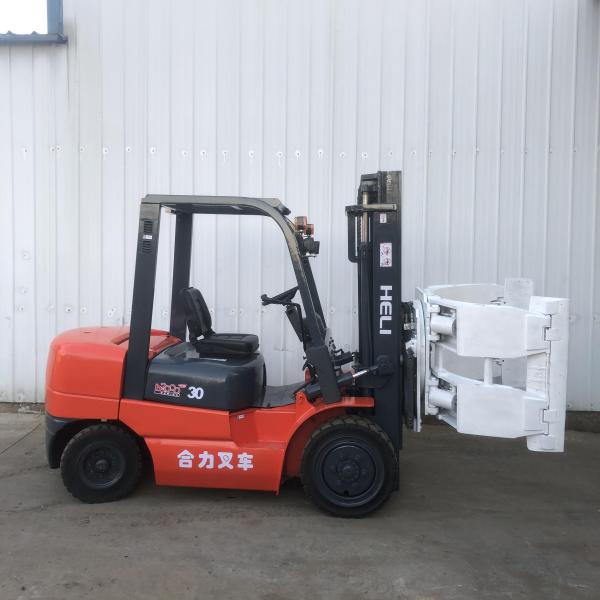 Helicoptère 3-4,5 tonnes à chariot élévateur diesel LsO certifié à faible consommation de carburant Options manuelles/automatiques Faible consommation d'énergie pour l'usage au détail