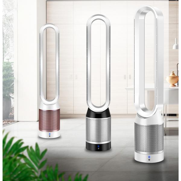 8 Fan Speed Air Cooled Natural Wind Tower Bladeless Fan 42 Inch with Remote Control