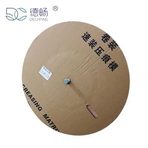 Прямая продажа из завода Срезка на гипсе Скручивающая матрица Клейкая пластиковая основа ПВХ рулонная упаковка Скручивающая матрица