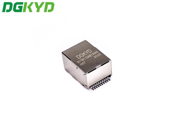 DGKYD911B113AB1WS057 Port unique TAB UP SMT 100BASE RJ45 prise de connecteur avec LED