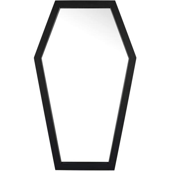 Unfinished Wood Coffin Box for Customized Plain Black Gift and Cosmetics Packaging