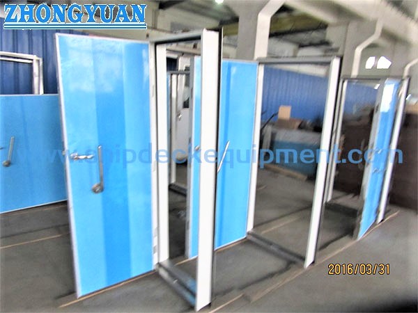Single-Leaf A-60 Fire-Rated Marine Door | Hinged Steel Door for A-Class Bulkheads