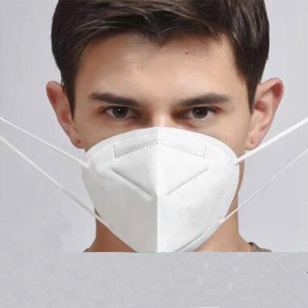 4 Ply KN95 Face Mask Outdoor Disposable Respirator Anti Virus Pollution