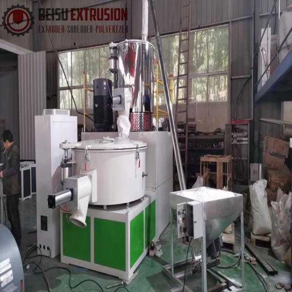 High Speed Plastic Resin Powder Mixers For PVC SPC WPC LVT Flooring Board Sheet