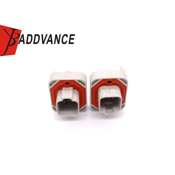 Электрический соединитель DT13-6P заголовка 6 Pin Deutsch IPD женский водоустойчивый серый автомобильный