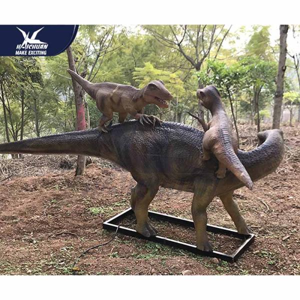 Alive Realistic Dinosaur Models Tail Movement In Coin Operated For Exhibition