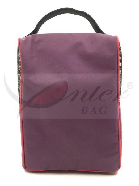 Zipper Closure Shoe Storage Travel Bag / Shoe Carry Bag Customized Logo