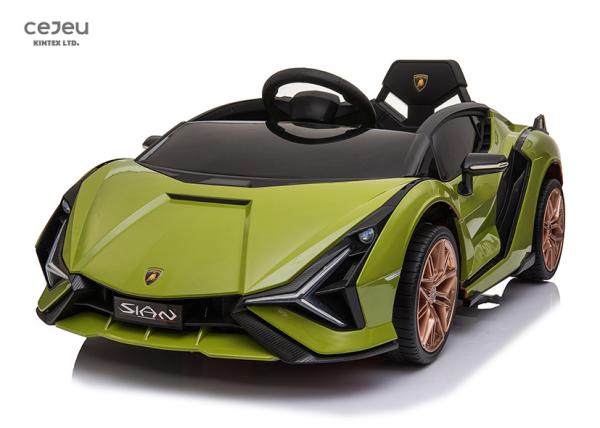 As portas de balanço licenciaram o carro 13kg MP4 Lamborghini Sian Ride On Car das crianças