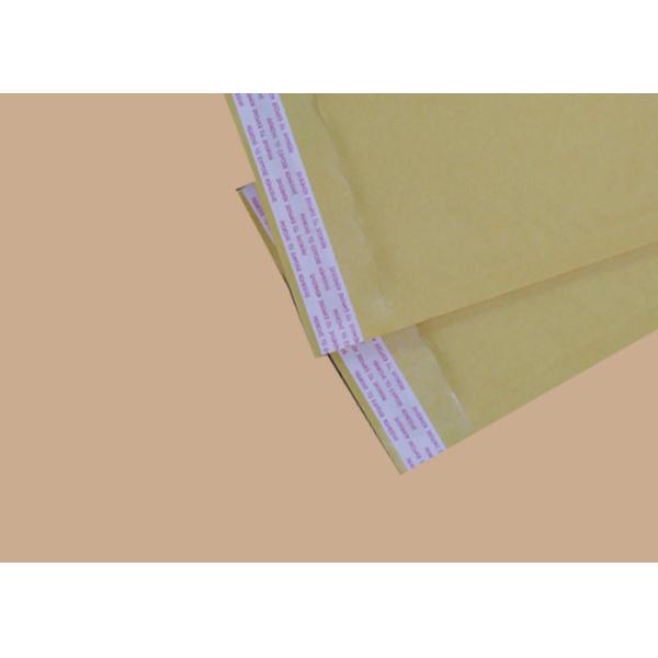 6 * 8 Inch Kraft Paper Bubble Mailers Tear Proof For Packing Accessories