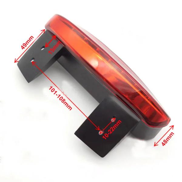Aftermarket Motorcycle LED Brake Tail Light Stop Lamp LED Lamp Type for Replace/Repair