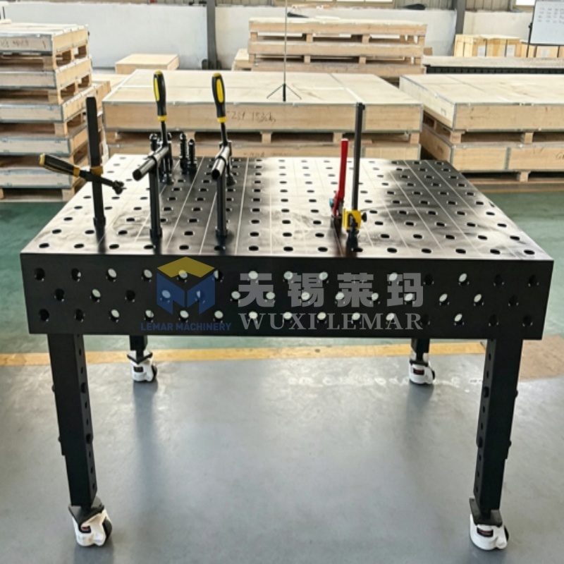 Ultra Precision Heavy Duty D28 Modular Metal Welding Fixture Work Table