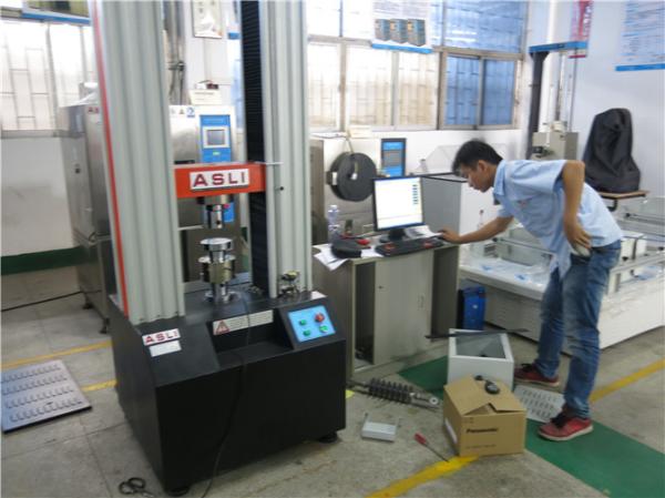 SGS Lab Test Equipment Cable Universal Tensile Strength Test Equipment With Ac Servo Motor