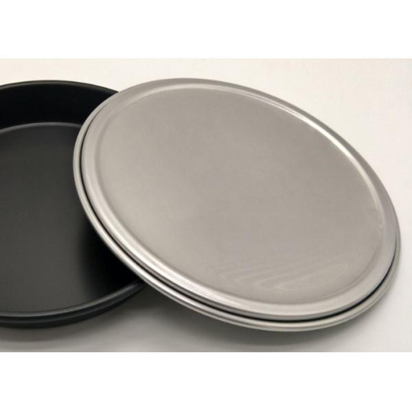 6/7/8/9/10/12 Inch Non Stick Thickened Round Aluminum Pizza Pans 1.0mm Thickness