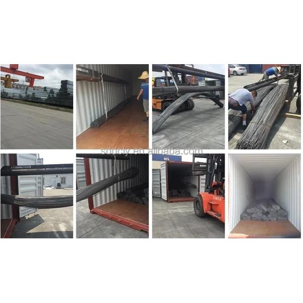 6mm 8mm 10mm 12mm 16mm laminado en caliente HRB400 barra de acero barra de hierro para el refuerzo de la construcción