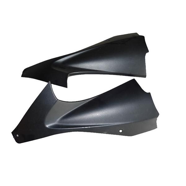 Hot Runner Precision Plastic Molded Parts / Plastic Car Body Cover / Chain Guard Protection