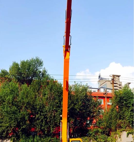 Q345B Crawler Excavator Long Arm 2200 Rpm Long Reach Boom