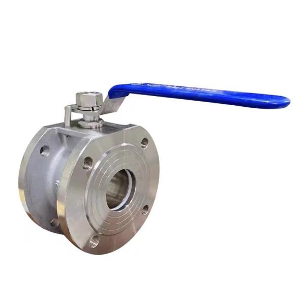 PN1.0-32.0MPa Italian Type 304 Stainless Steel Ultra-Thin Flange Ball Valve for Industrial