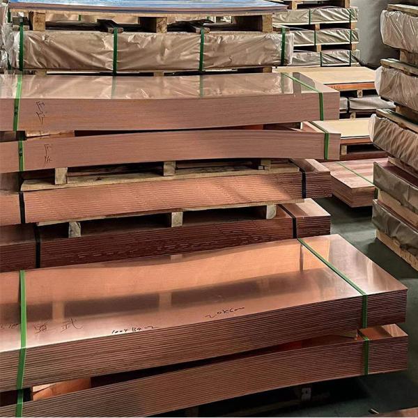 DIN ISO JIS 99.9 Pure Copper Sheet C11000 C10100 C10200 Material