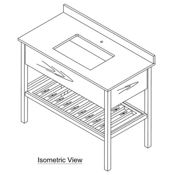 Oak wood frame with 304# stainless steel metal base hotel bathroom vanity/bathroom cabinet