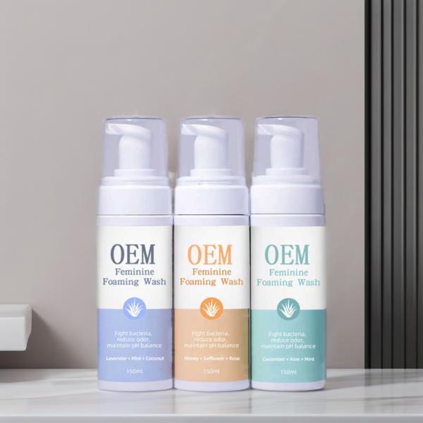 Customized Facial Skincare Facial Cleanser Plant Extracts Moisturizing Oil Controlling Pore Shrinking Cleansing Mousse