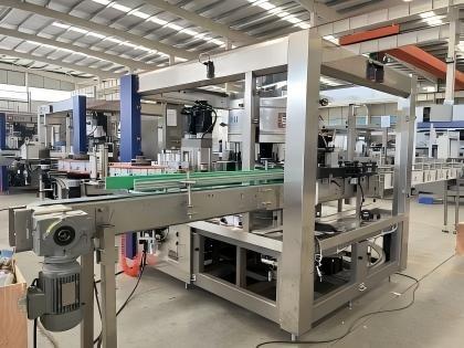 FDA 100W 110V-240V OPP Hot Melt Labeling Machine Customized