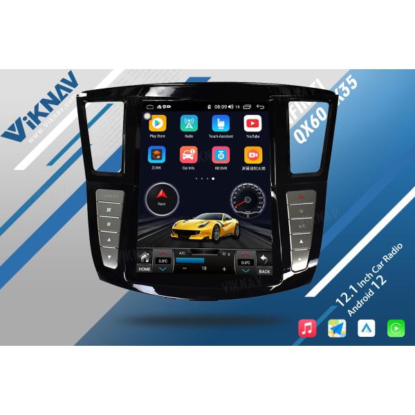 Viknav 12.1 дюймовый автомобильный мультимедийный стереорадио для Infiniti QX60 JX35 2012-19 Android DVD-плеер GPS навигационный головной блок