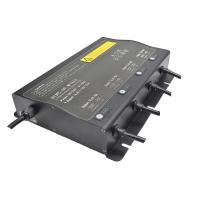 DC12V 14.6V 10A carregador de bateria portátil IP65 à prova d'água Lifepo4 carregador de bateria de íons de lítio