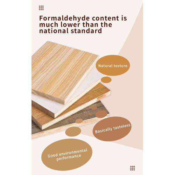 4x8 Feet 1/2 3/4 5/8 Thickness Melamine Plywood for Nonmetal Panel Material in Morocco