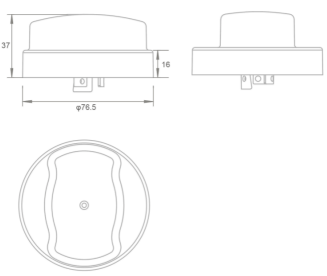 Physical Circuit Disconnection RoHS UL CE IP66 Open Circuit Cap For Lighting Equipment Of NEMA Sockets
