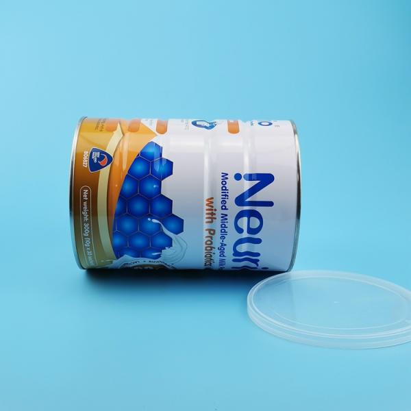 Жестяная коробка CMYK сухого молока еды Tinplate металла офсетная печать