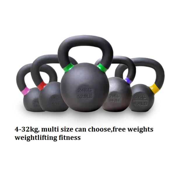 Effective Gravity Workout Training Kettlebells with Vinyl Coated Cast Iron Material
