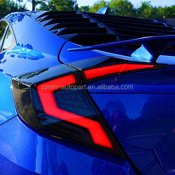 Горячая продажа FC450 светодиодные задние фонари Задние фонари для Honda Civic Автостоп лампы