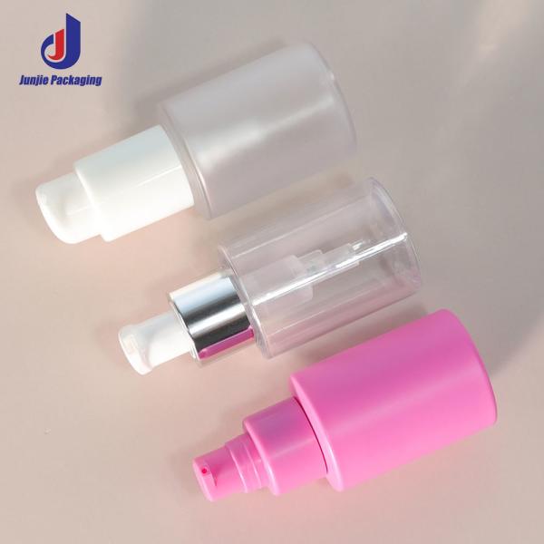Luxury Plastic Cosmetic Bottles 60ml 100ml Pink Fine Mist Spray Bottle Packaging For Industrial
