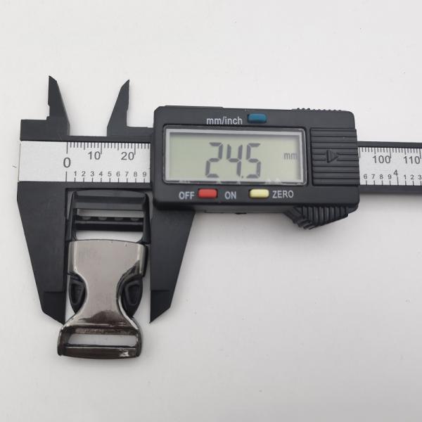 24.5mm*48.6mm Zinc Heavy Duty Metal Buckles For Bags