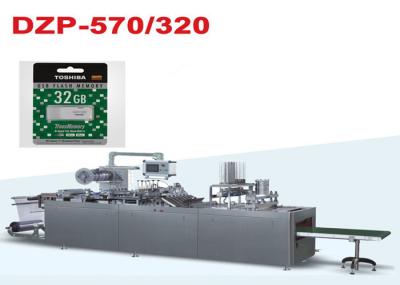 DZP-320 Fully Auto Paper and PVC Blister Packing Machine for USB Flash Drive