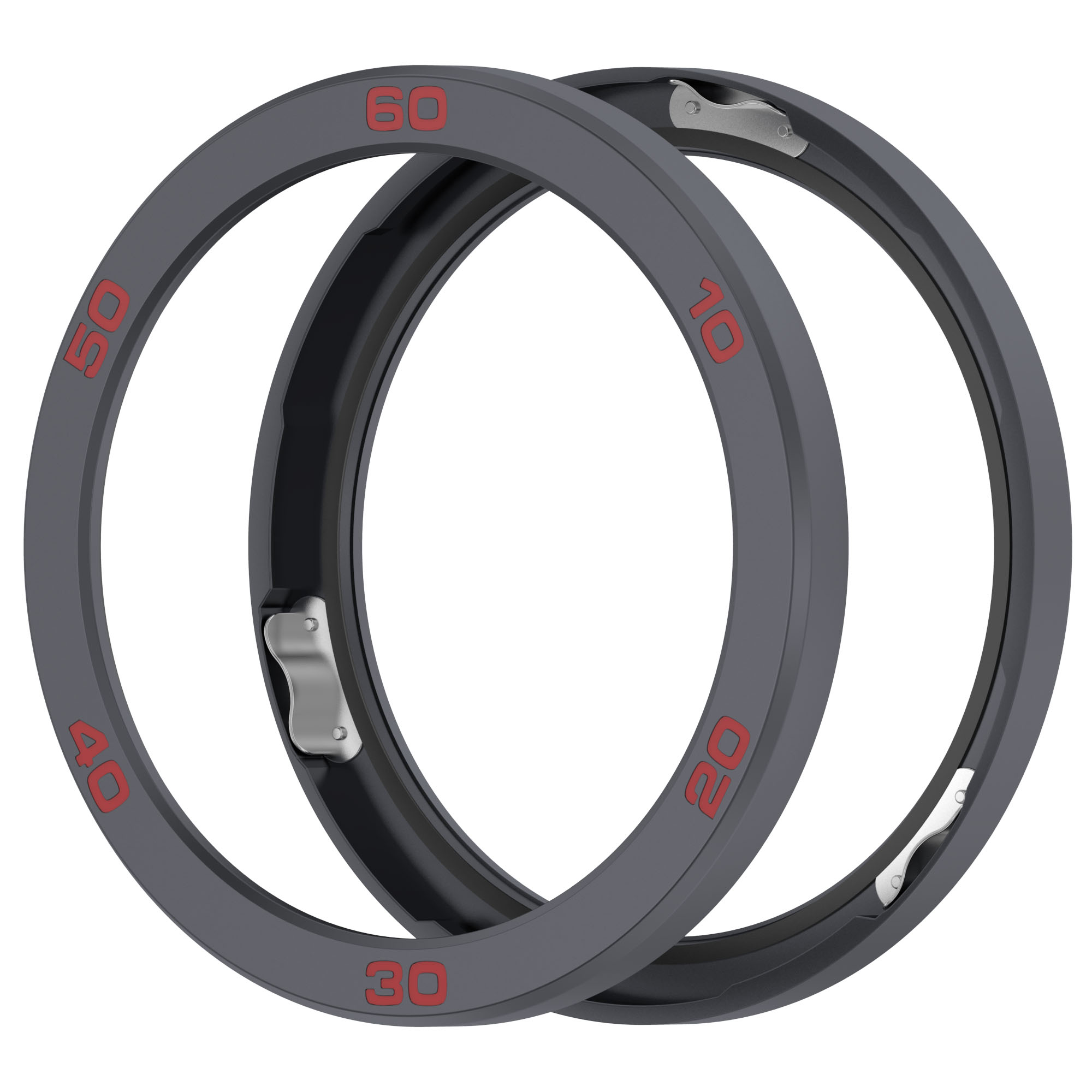 Eraysun Metal Bezel Ring by Nothing Watch Pro2 Watch Anti Scratch Adhesive Frame Protective Cover for CMF Watch Pro2 Bezel Ring