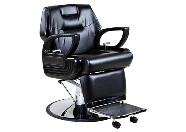 Custom All Purpose Salon Barber Chair 38 Height For Man , Pu Leather Materials