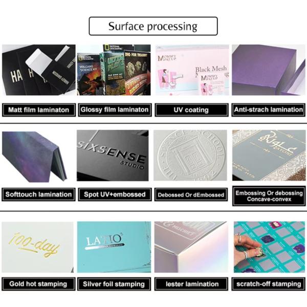 100ml Bottle Woman Perfume Gift Boxes Recycled Kraft Box Packaging
