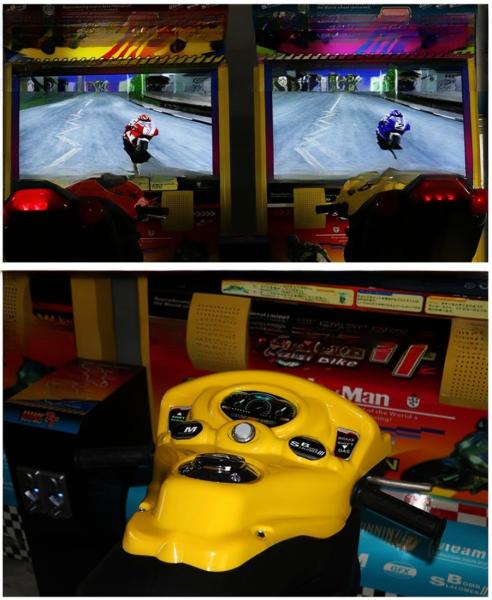 Easy Installation Motorcycle Game Simulator 250kg Durable For Fun Center