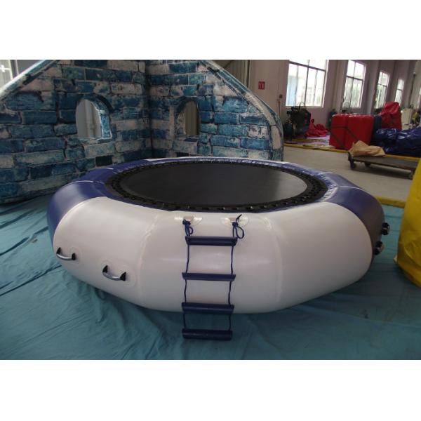 Trapaulin gonflable de PVC de Dia3m 0.9mm de trampoline gonflable de l'eau de jeux de l'eau de lac