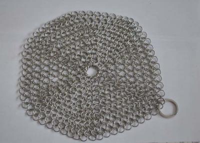 Diâmetro externo de aço inoxidável do purificador 10mm de Chainmail da bandeja feita sob encomenda, Eco amigável