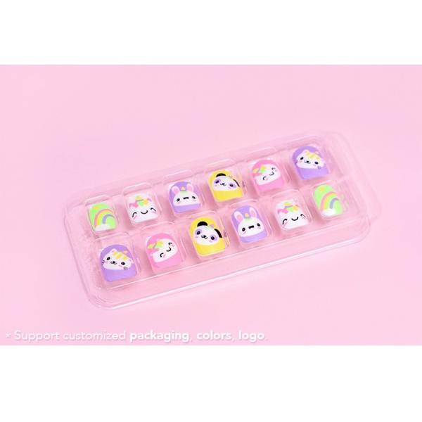Assorted Children DIY Nail Art Kit Girls Beauty Playing Studio Customizable