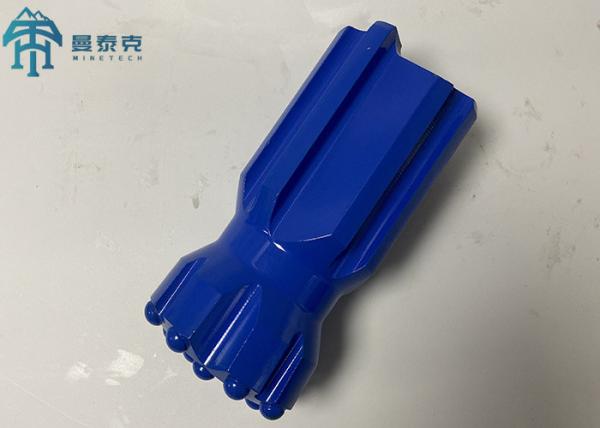 Outils miniers T51 Bits balistiques de forage de roche bleue de 152 mm