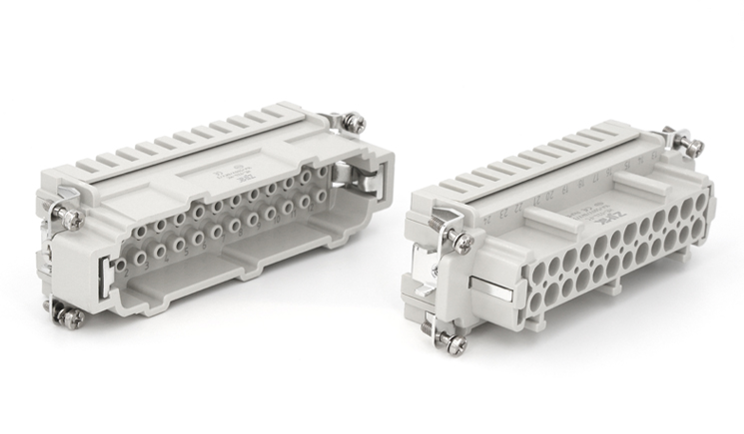 Waterproof 24Pos Crimping  Heavy Duty Connector