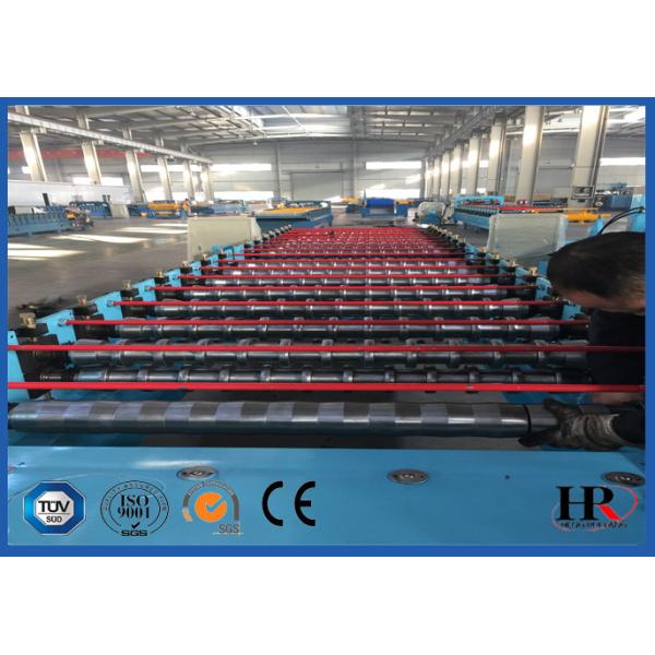 Steel Ribbed Roof Wall Panel Corrugated Iron Rolling Machine Easy Instaleed