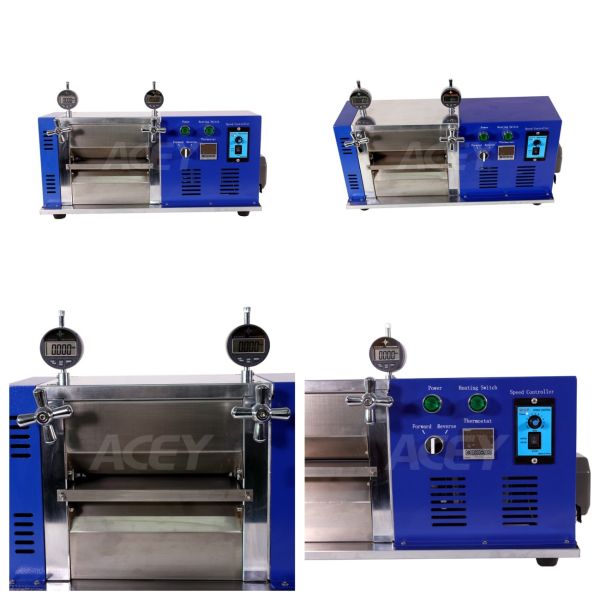 Laboratory Heated Roller Press Electrode Calendering Machine For Battery Research
