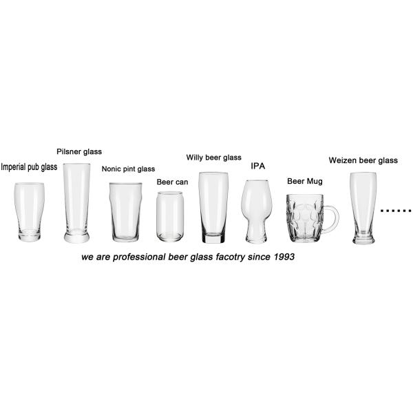 15oz Promotional Beer Glasses
