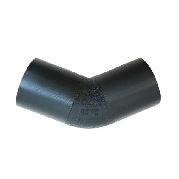 Plastic Butt Fusion Hdpe 45 Degree Elbow DN 20